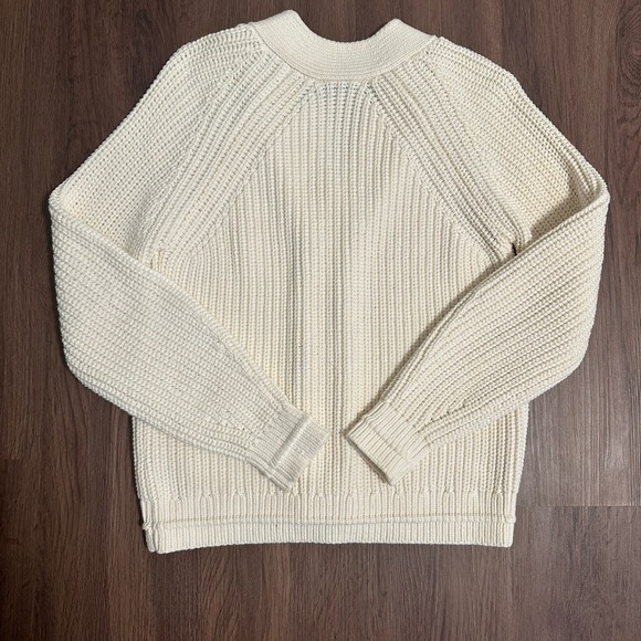 Everlane Texture Cotton Crop Cardigan - Picture 11 of 12